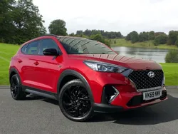 Red Used 2019 Hyundai Tucson N Line SUV | £18,999 (Fair price)