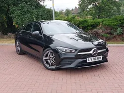 Black Used 2020 Mercedes CLA200 AMG line Coupe | £23,998 (A bit pricey)