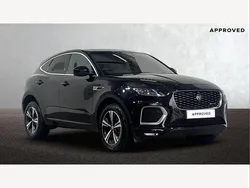 Santorini black Used 2021 Jaguar E-Pace R-Dynamic SUV | £23,495 (A bit pricey)