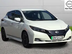 White Used 2022 Nissan Leaf Tekna Hatchback | £11,700 (Fair price)