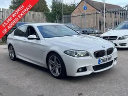 White Used 2016 BMW 520 M Sport Sedan | £11,490 (Fair price)