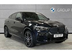 Carbon black Used 2022 BMW X6 M Sport SUV | £48,990 (Fair price)
