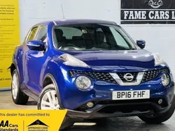 Blue Used 2016 Nissan Juke N-Connecta SUV | £4,000 (Good price)