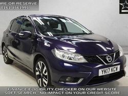Blue Used 2017 Nissan Pulsar S Hatchback | £7,470 (Fair price)