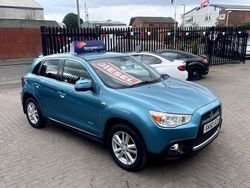 Blue Used 2010 Mitsubishi ASX SUV | £1,499