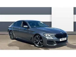 Blue Used 2021 BMW 520 M Sport Sedan | £24,490 (A bit pricey)