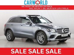 Grey Used 2018 Mercedes GLC220 AMG Line Premium Estate | £16,400 (Fair price)