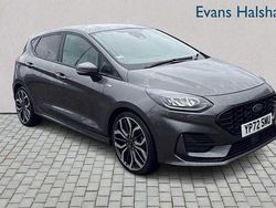 Grey Used 2022 Ford Fiesta ST-Line X Hatchback | £14,720 (A bit pricey)
