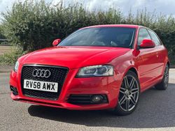 Red Used 2008 Audi A3 S-Line Hatchback | £5,495 (A bit pricey)