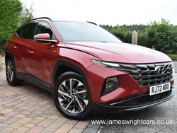 Red Used 2022 Hyundai Tucson Premium SUV | £21,148 (Fair price)