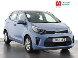 Blue Used 2019 Kia Picanto 2 Hatchback | £8,299 (Fair price)