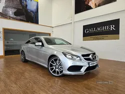Silver Used 2014 Mercedes E350 AMG line Coupe | £7,495 (A bit pricey)