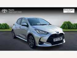 Silver Used 2023 Toyota Yaris Hybrid Hatchback | £18,503 (Fair price)