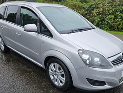 Silver Used 2013 Vauxhall Zafira Design Edition MPV | £2,995 (A bit pricey)