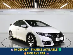White Used 2016 Honda Civic SE Plus Hatchback | £10,449 (Good price)