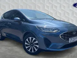 Blue Used 2023 Ford Fiesta Titanium Hatchback | £15,295 (Fair price)
