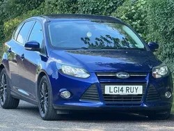 Blue Used 2014 Ford Focus Zetec Hatchback | £2,875 (Good price)