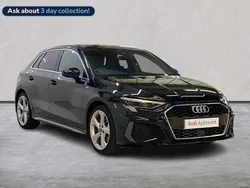 Black Used 2023 Audi A3 S-Line Hatchback | £22,599 (Fair price)