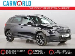 Black Used 2021 Skoda Kamiq Monte Carlo SUV | £13,697