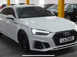 White Used 2020 Audi A5 S-Line Coupe | £12,995