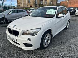 White Used 2014 BMW X1 M Sport SUV | £7,995 (A bit pricey)