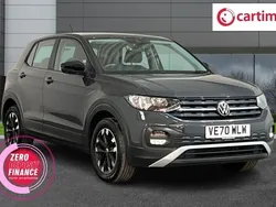 Grey Used 2021 VW T-Cross S SUV | £13,299 (Good price)