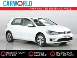 White Used 2019 VW e-Golf Hatchback | £8,400 (Good price)