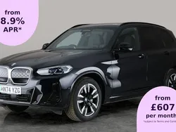 Black Used 2024 BMW iX3 M Sport SUV | £38,538 (Fair price)