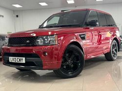 Red Used 2013 Land Rover Range Rover Sport HSE SUV | £9,995 (Good price)