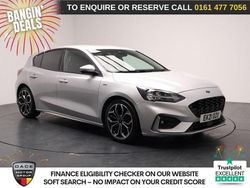 Silver Used 2021 Ford Focus ST-Line X Hatchback | £13,440 (Fair price)