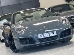 Blue Used 2016 Porsche 911 Carrera Cabriolet Cabriolet | £55,417