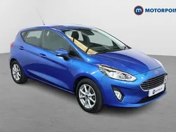 Blue Used 2019 Ford Fiesta Zetec Hatchback | £9,699 (Fair price)