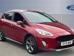 Red Used 2019 Ford Fiesta Active Hatchback | £8,663 (Fair price)