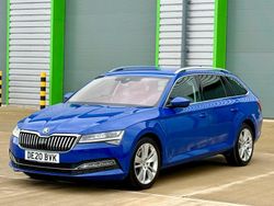 Blue Used 2020 Skoda Superb SE L Estate | £15,995 (Fair price)