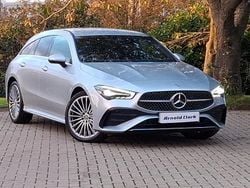 Silver Used 2025 Mercedes CLA250e AMG Line Premium Sedan | £31,698 (Expensive)