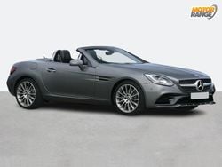 White Used 2017 Mercedes SLC200 AMG line Cabriolet | £13,395 (Fair price)