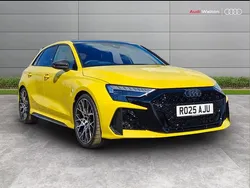 Yellow Used 2025 Audi RS3 Comfort Hatchback | £64,490 (Expensive)