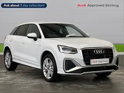 White Used 2024 Audi Q2 S-Line SUV | £26,231 (Fair price)