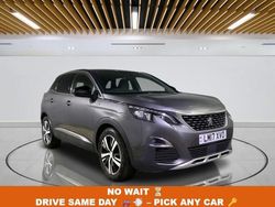 Grey Used 2017 Peugeot 3008 GT-line SUV | £9,399 (Fair price)