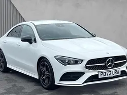 White Used 2023 Mercedes CLA180 Executive Sedan | £25,831 (Fair price)