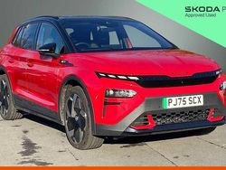 Red Used 2025 Skoda Elroq vRS SUV | £39,517 (Fair price)