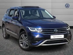 Blue Used 2023 VW Tiguan Allspace R-line SUV | £29,449 (Fair price)