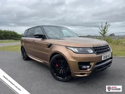 Orange Used 2016 Land Rover Range Rover Sport Autobiography Dynamic SUV | £18,490 (Fair price)