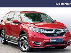 Crystal red Used 2019 Honda CR-V EX SUV | £22,650 (A bit pricey)