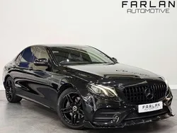 Black Used 2017 Mercedes E220 AMG line Sedan | £11,950 (Fair price)