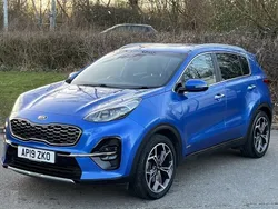Blue Used 2019 Kia Sportage GT-Line SUV | £16,700 (Good price)