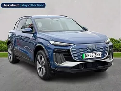 Blue Used 2025 Audi Q6 e-tron S-Line SUV | £64,999 (Fair price)