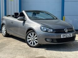 Grey Used 2013 VW Golf Cabriolet SE Cabriolet | £4,230 (Good price)