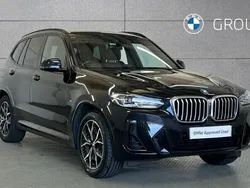 Black Used 2022 BMW X3 M Sport SUV | £35,950 (Fair price)