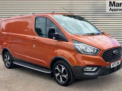 Orange Used 2021 Ford Transit Custom Active Van | £16,989 (Expensive)